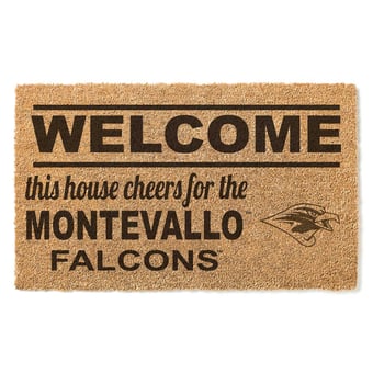 Montevallo Falcons 18" x 30" Welcome Doormat