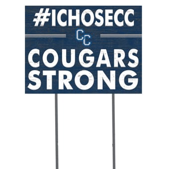 Columbia College of Missouri Cougars 18'' x 24'' I Chose Lawn Sign