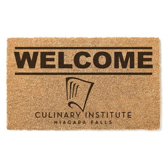 Niagara Falls Culinary Institute 18" x 30" Welcome Doormat