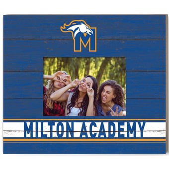 Milton Academy Mustangs 11" x 13" Team Spirit Scholastic Picture Frame