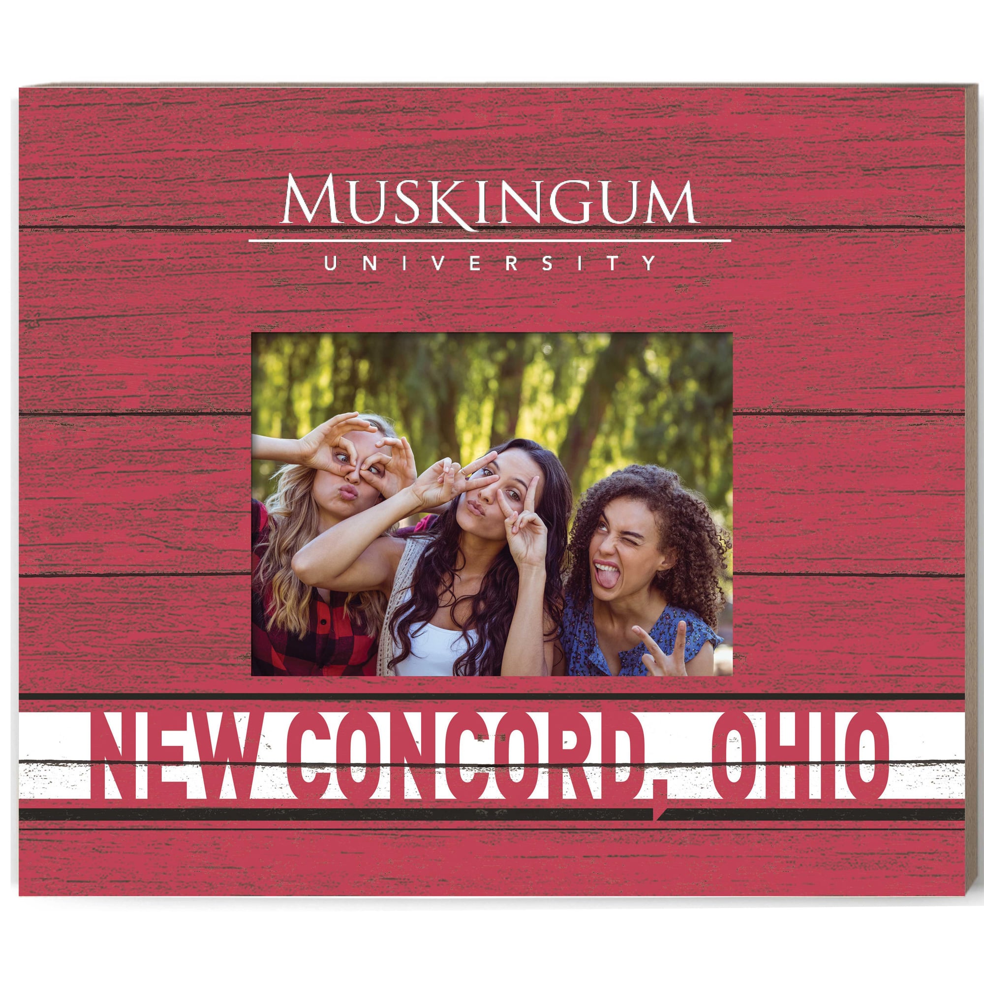 Muskingum Muskies 11" x 13" Team Spirit Scholastic Picture Frame