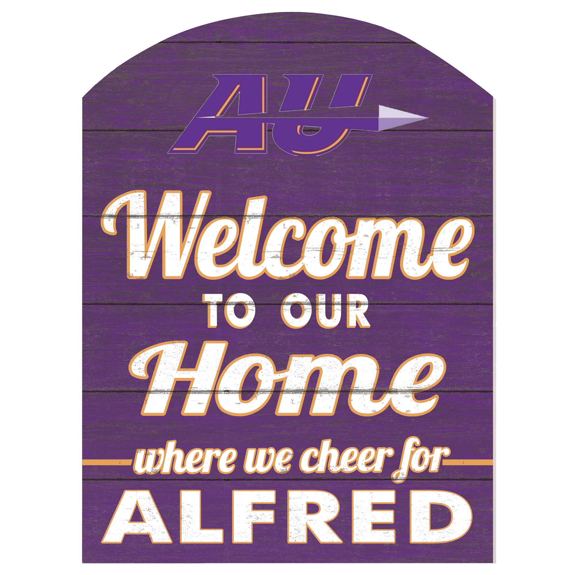 Alfred University Saxons 16" x 22" Indoor/Outdoor Marquee Sign