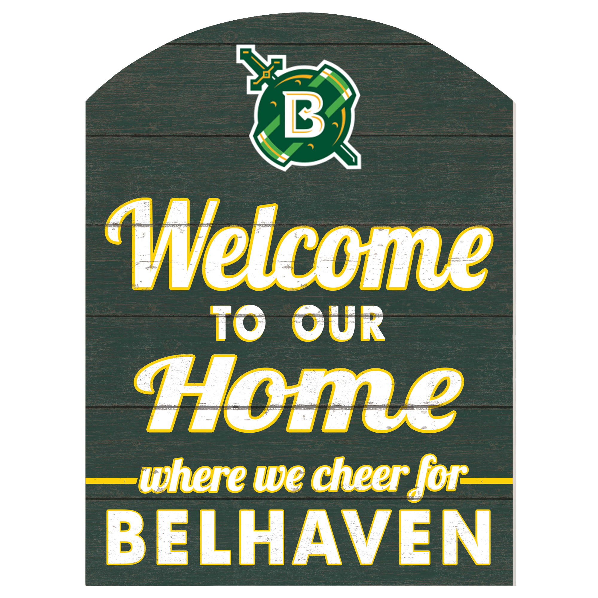 Belhaven Blazers 16" x 22" Indoor/Outdoor Marquee Sign