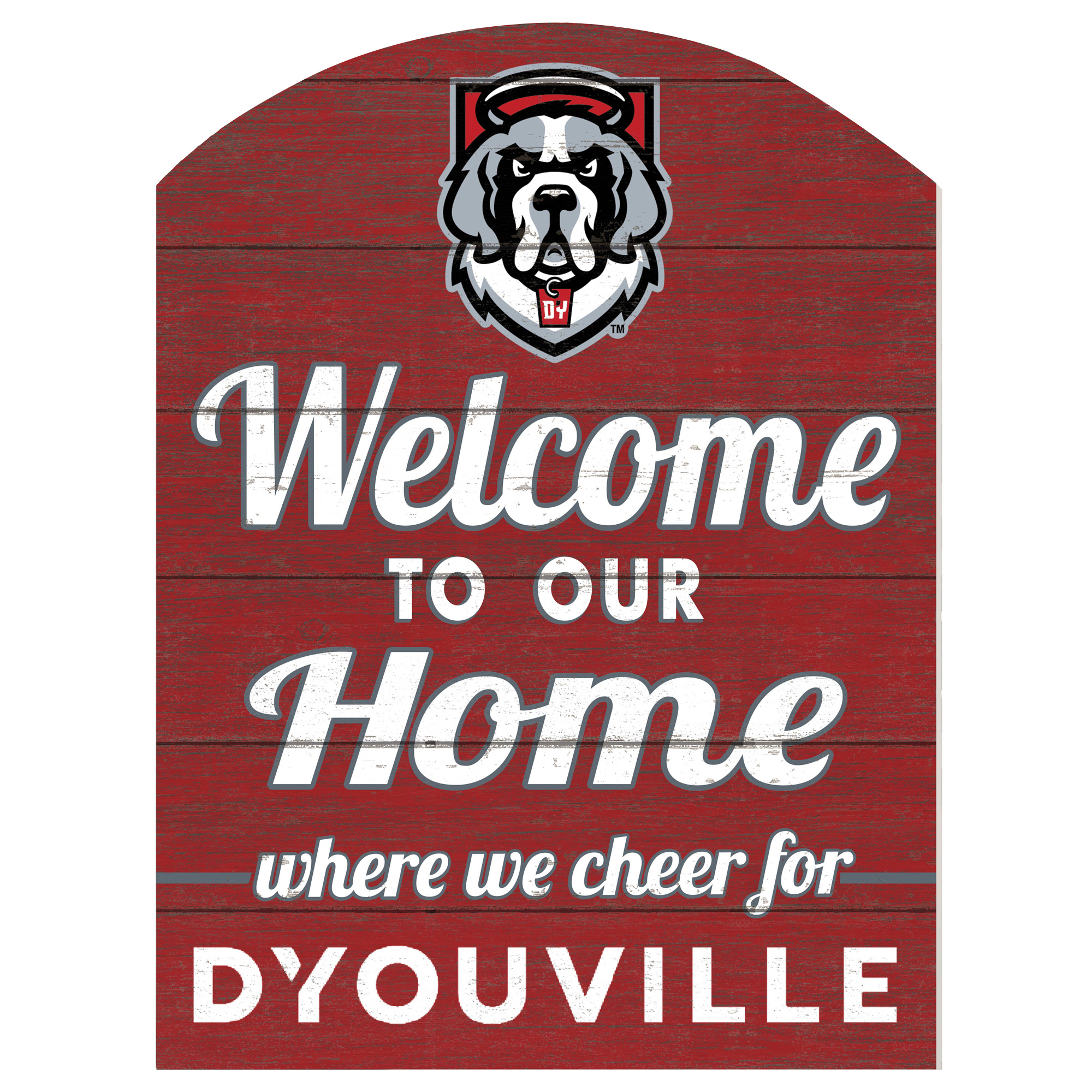 D'youville Saints 16" x 22" Indoor/Outdoor Marquee Sign