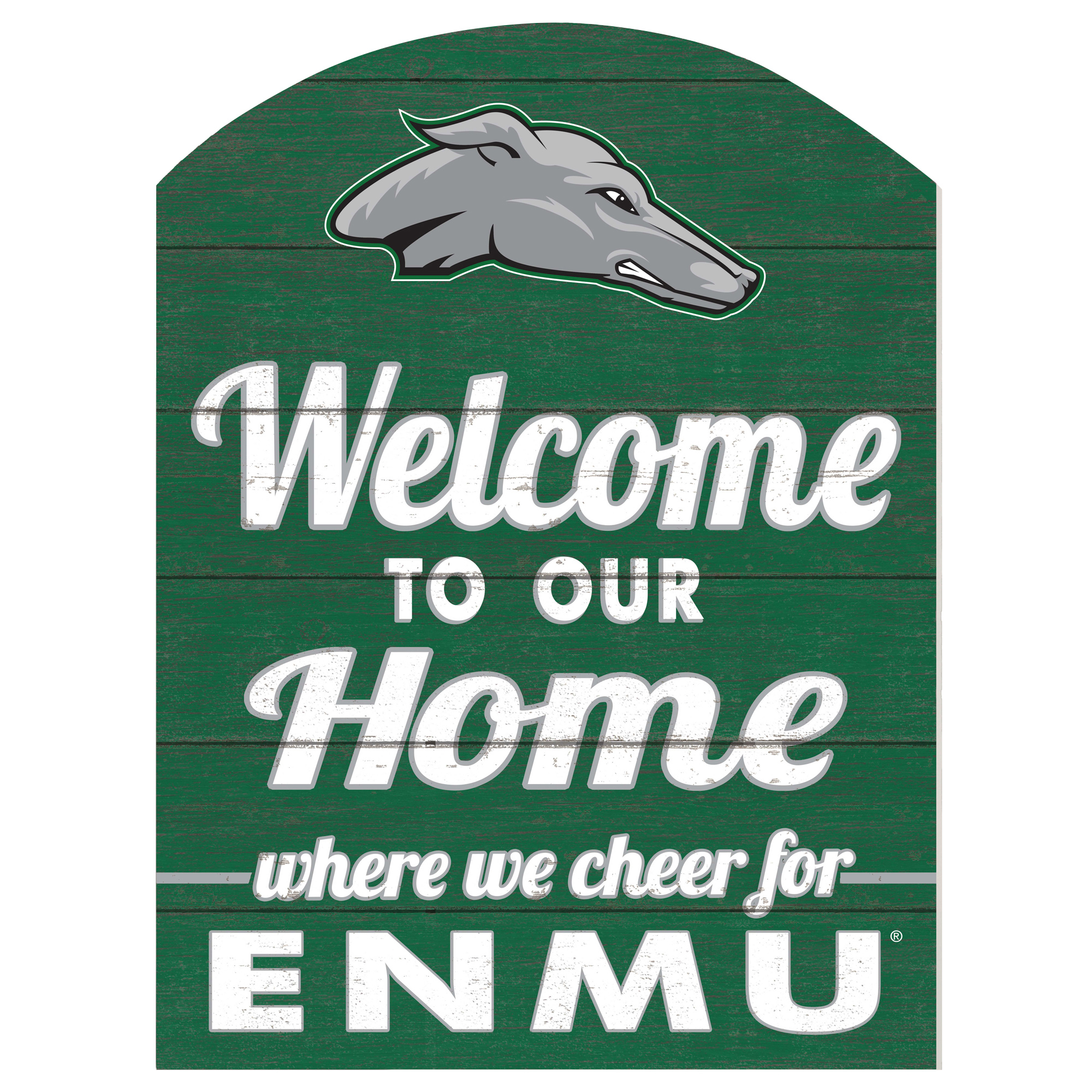 Eastern New Mexico Greyhounds 16" x 22" Indoor/Outdoor Marquee Sign