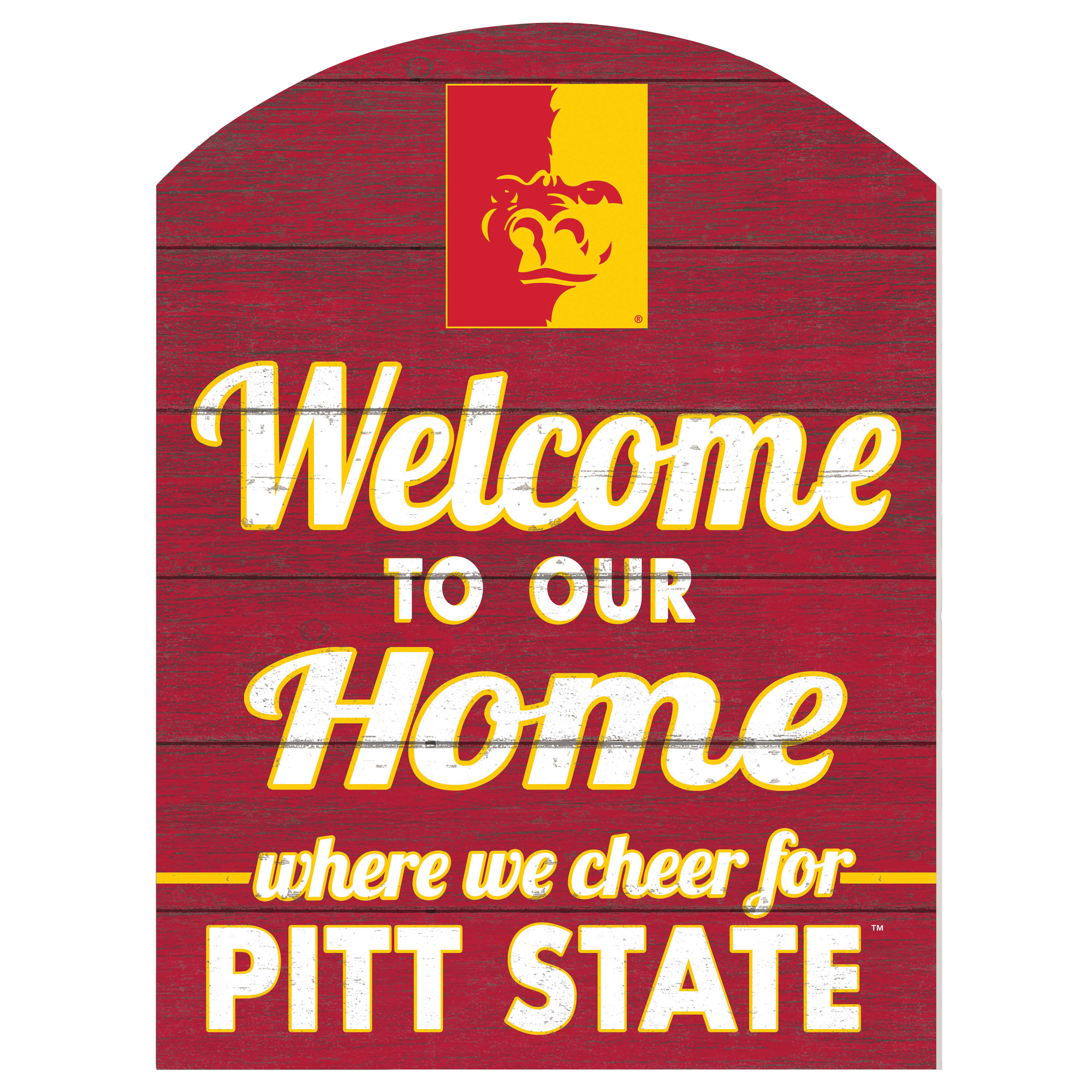 Pittsburg State Gorillas 16" x 22" Indoor/Outdoor Marquee Sign