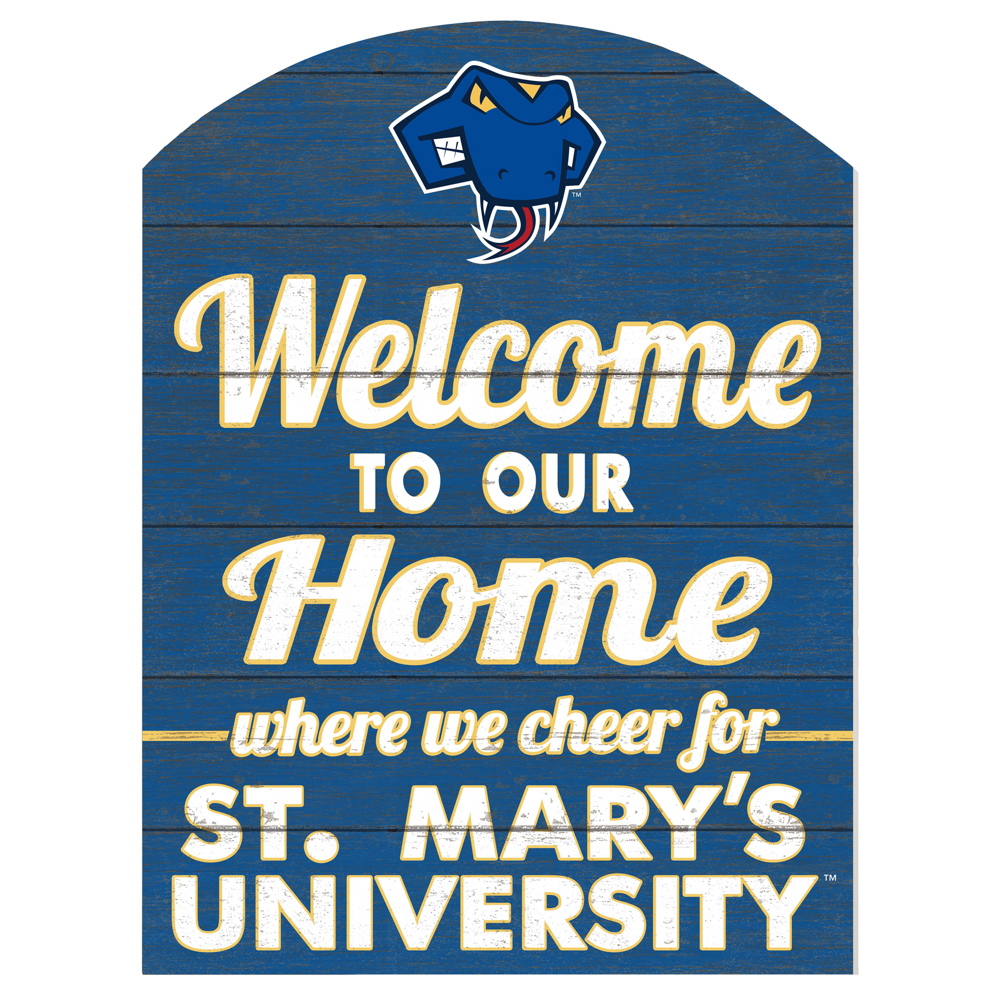 St. Mary's University Rattlers 16" x 22" Indoor/Outdoor Marquee Sign