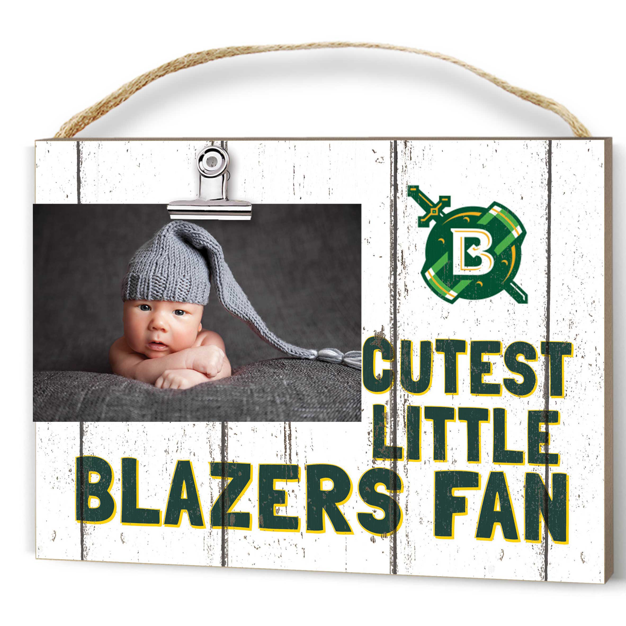 Belhaven Blazers 8'' x 10'' Cutest Little Weathered Logo Clip Photo Frame