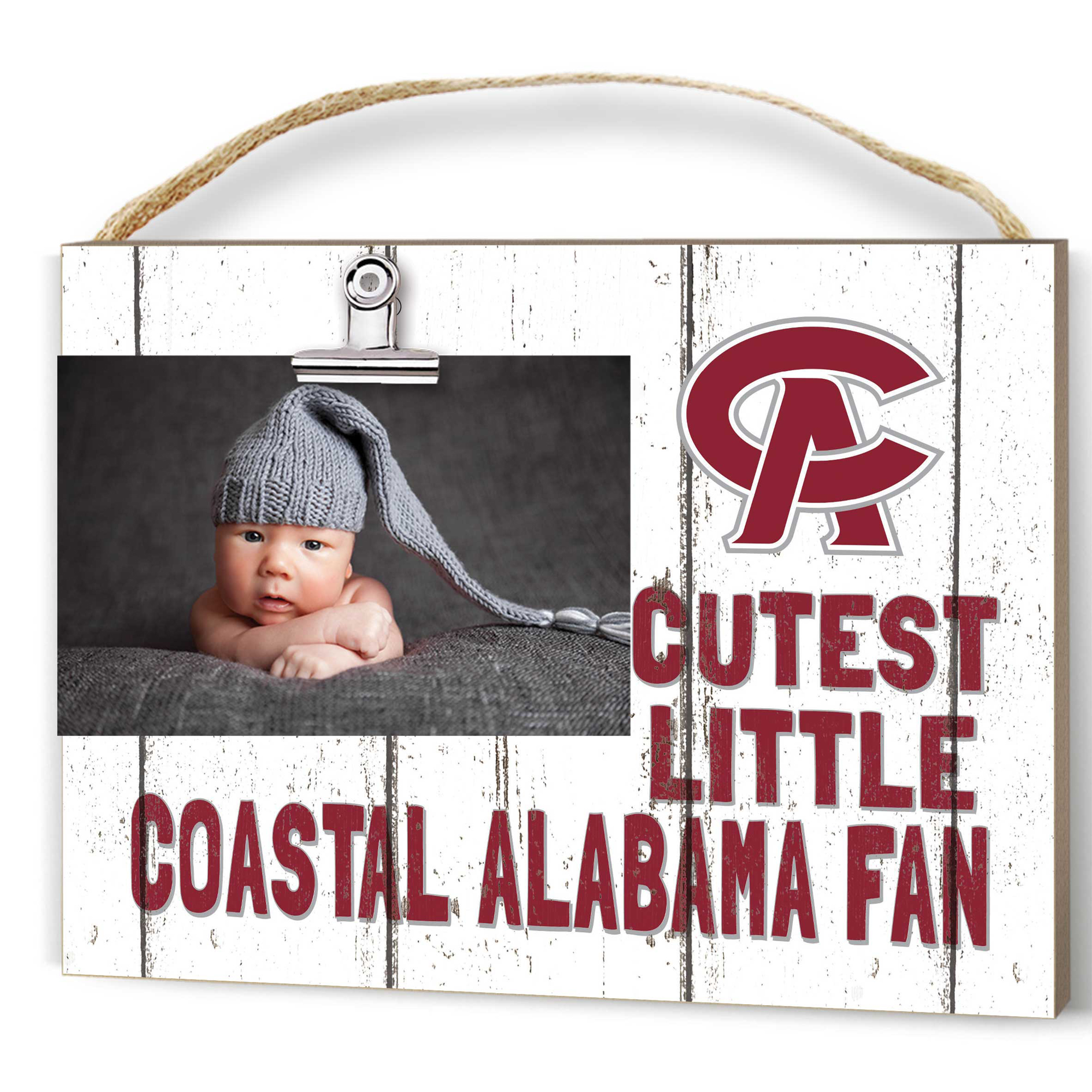 Coastal Alabama Community College 8'' x 10'' Cutest Little Weathered Logo Clip Photo Frame