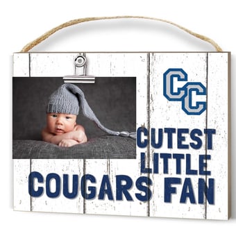 Columbia College of Missouri Cougars 8'' x 10'' Cutest Little Weathered Logo Clip Photo Frame