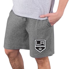 Men's Concepts Sport  Charcoal Los Angeles Kings Quest Knit Jam Shorts