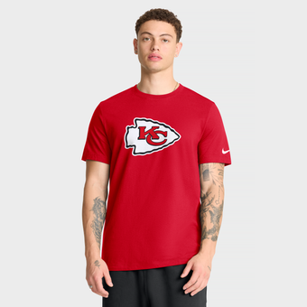 Men's Nike Red Kansas City Chiefs Essential Logo T-Shirt