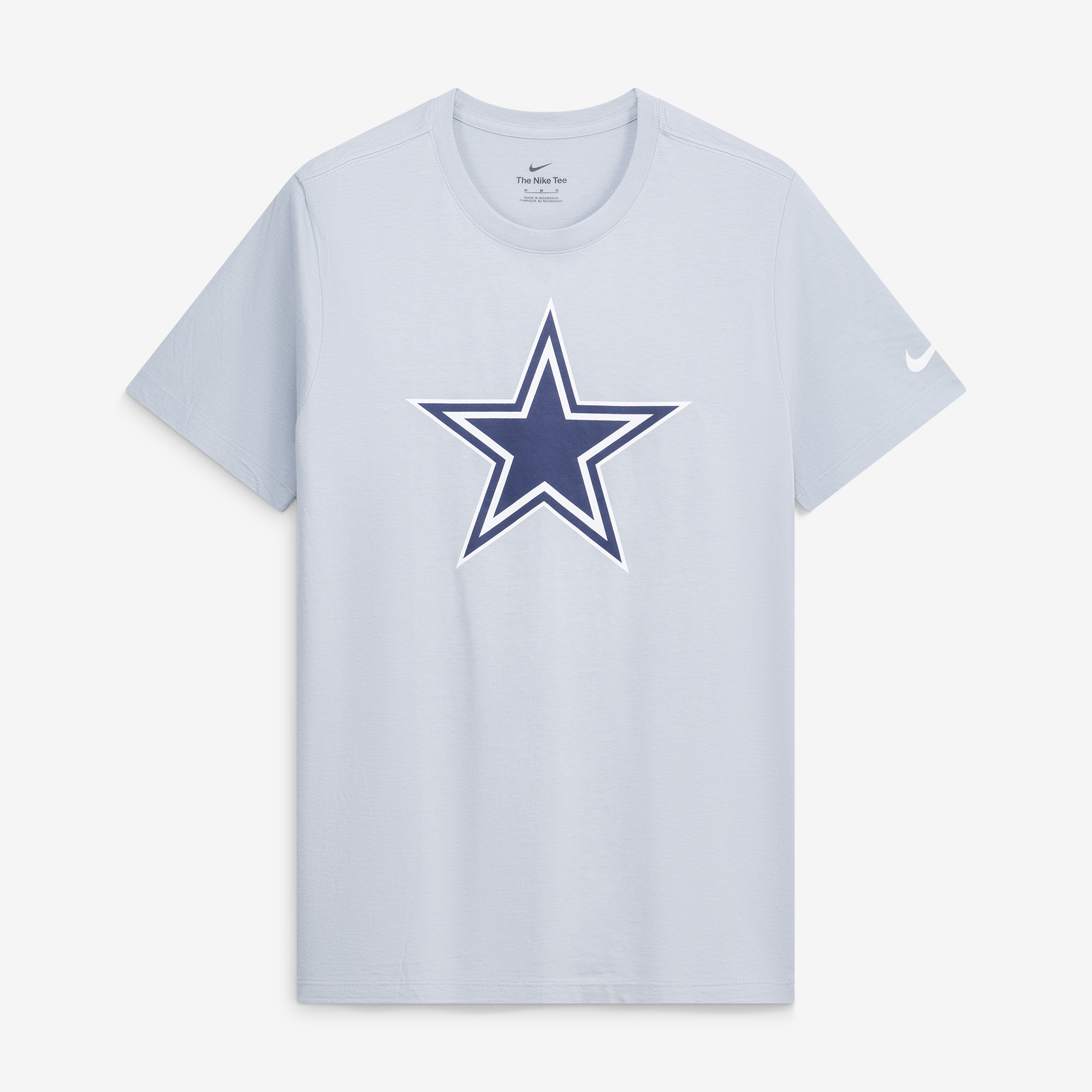 Nike Men's Gray Dallas Cowboys Essential Logo T-Shirt - Gray