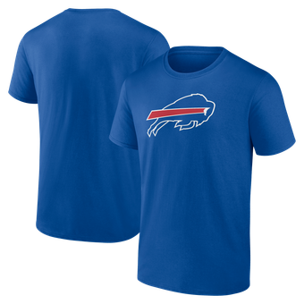 Men's Logo Athletic  Royal Buffalo Bills Primary Logo T-Shirt
