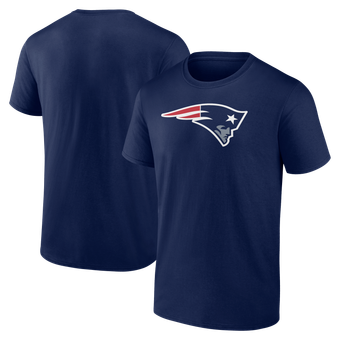 Men's Logo Athletic  Navy New England Patriots Primary Logo T-Shirt