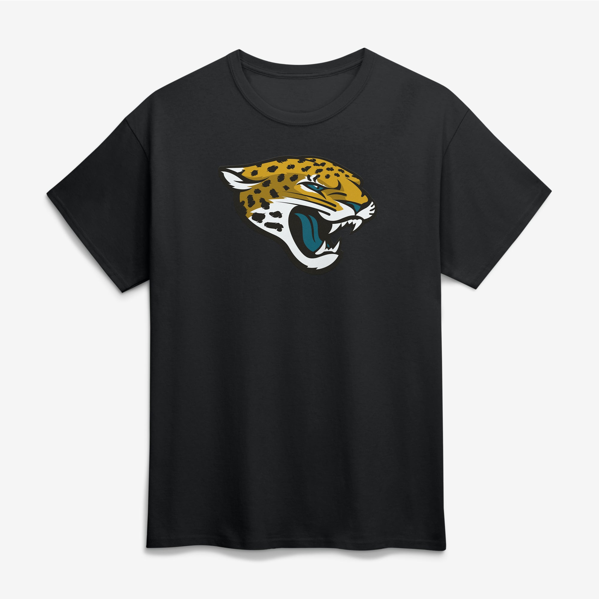 Men’s Logo Athletic Black Jacksonville Jaguars Primary Logo T-Shirt