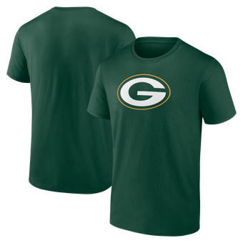 Men's Logo Athletic  Green Green Bay Packers Primary Logo T-Shirt