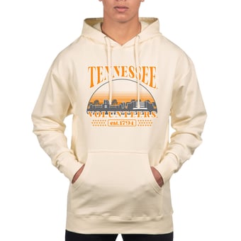 Men's Uscape Apparel  Oatmeal Tennessee Volunteers Pullover Hoodie