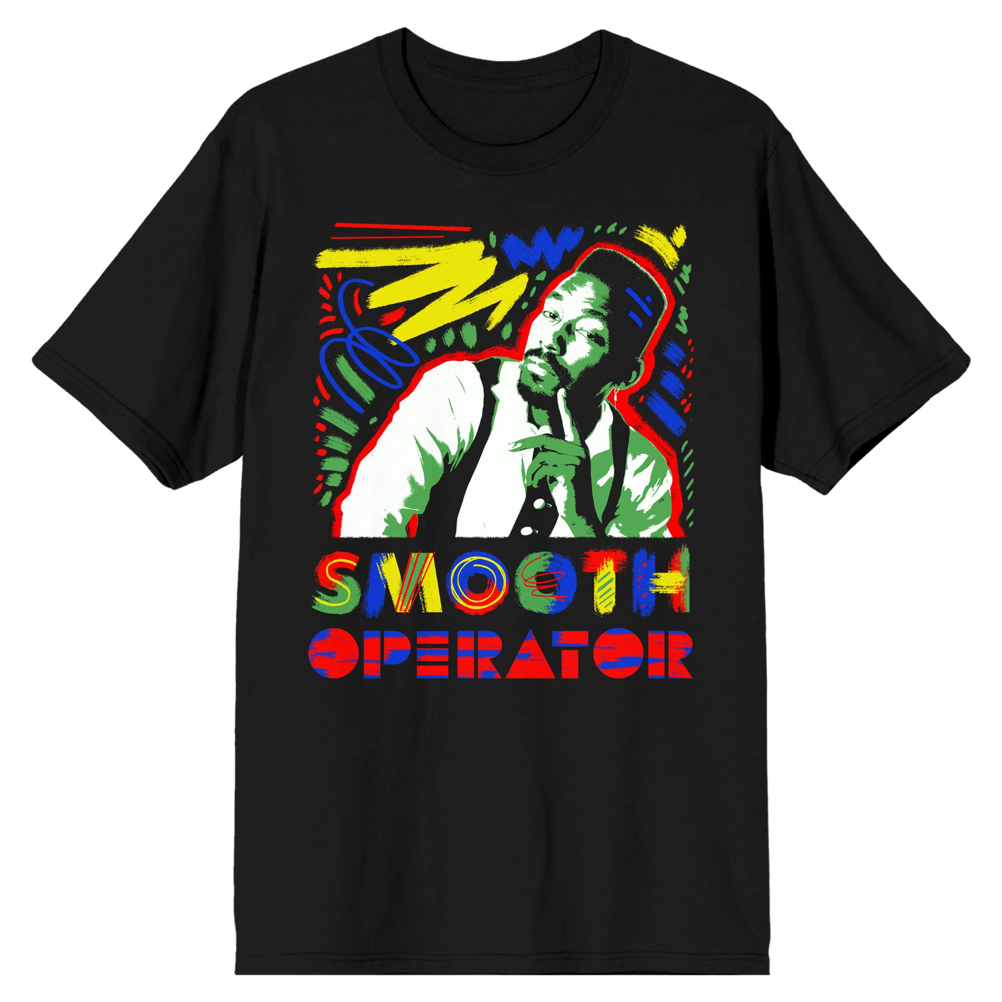Unisex Black Big Daddy Kane Smooth Operator Pullover Hoodie