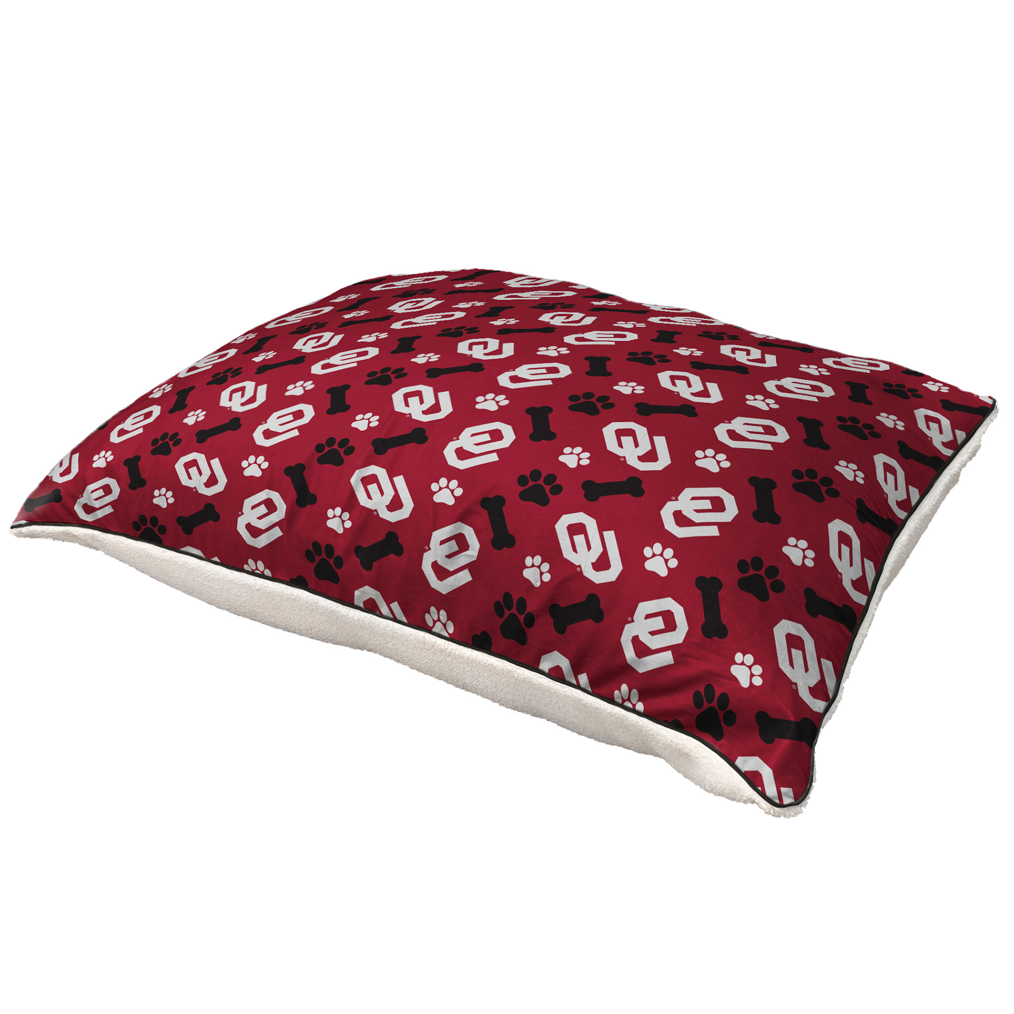 Pegasus Oklahoma Sooners 35″ x 44″ Bones Sherpa Pet Bed Pegasus Oklahoma Sooners 35″ x 44″ Bones Sherpa Pet Bed