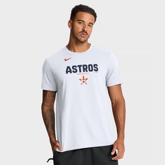Men's Nike White Houston Astros Bold Team Name T-Shirt