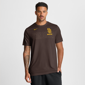 Men's Nike Brown San Diego Padres Knockout Team Legend Dri-FIT T-Shirt