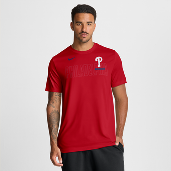 Men's Nike Red Philadelphia Phillies Knockout Team Legend Dri-FIT T-Shirt