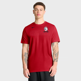 Men's Nike Red Cincinnati Reds Knockout Team Legend Dri-FIT T-Shirt