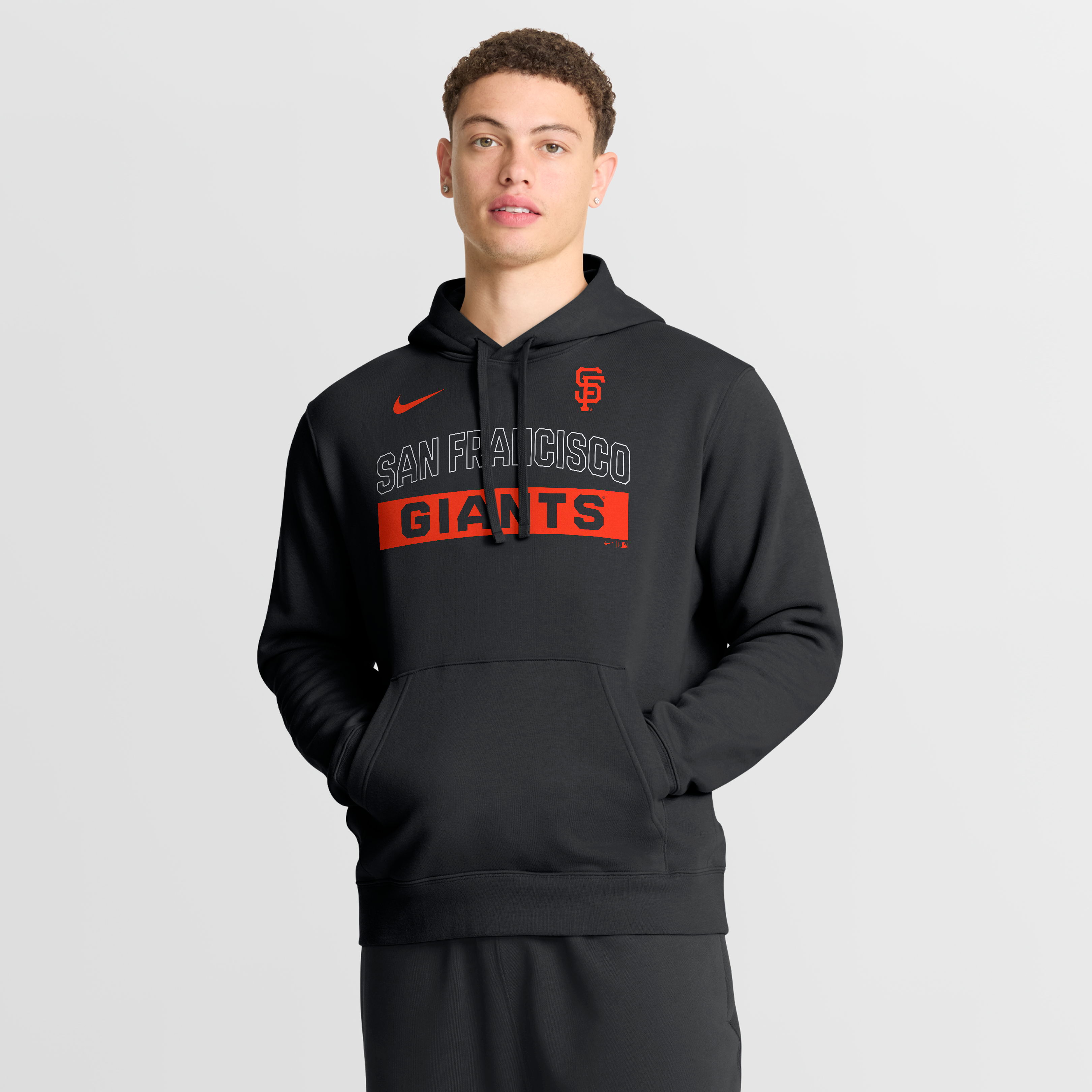 Men's Nike Black San Francisco Giants Primetime Club Hoodie
