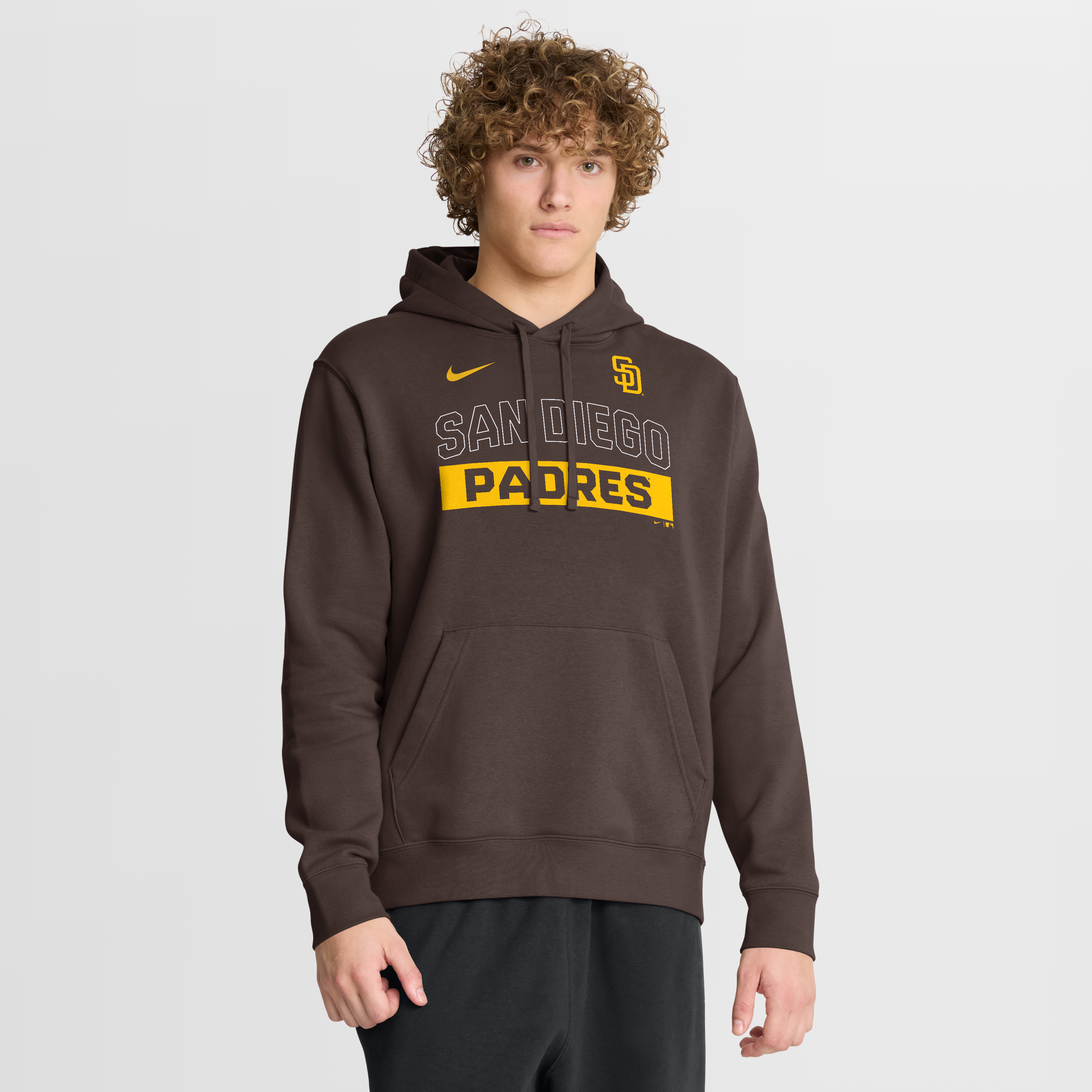 Men's Nike Brown San Diego Padres Primetime Club Hoodie