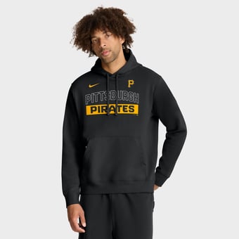 Men's Nike Black Pittsburgh Pirates Primetime Club Hoodie