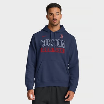 Men's Nike Navy Boston Red Sox Primetime Club Hoodie