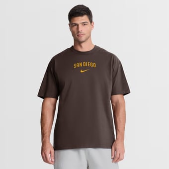 Men's Nike Brown San Diego Padres City Name Max90 T-Shirt