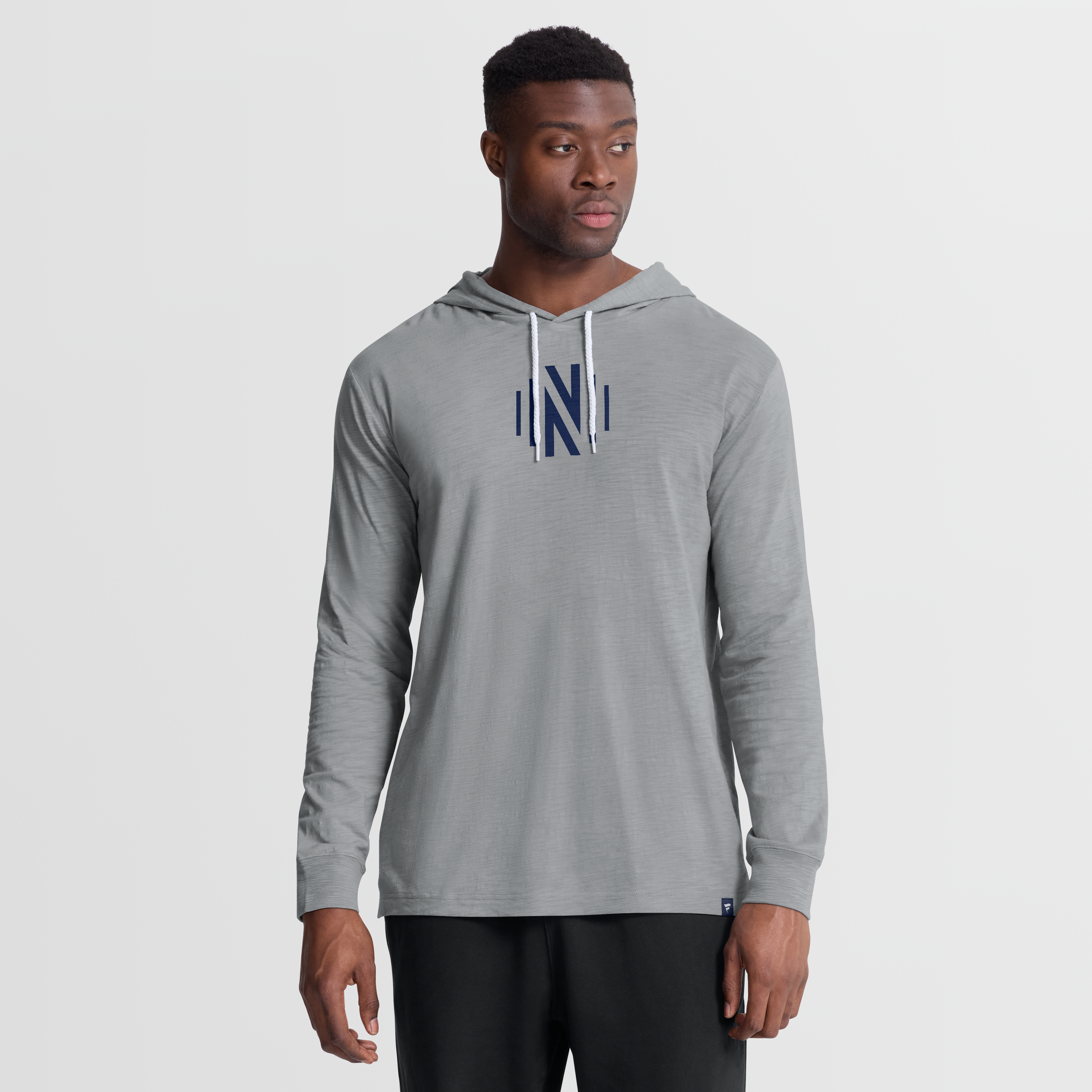 Men's Fanatics Gray Nashville SC Unending Practice Transitional Slub Hoodie
