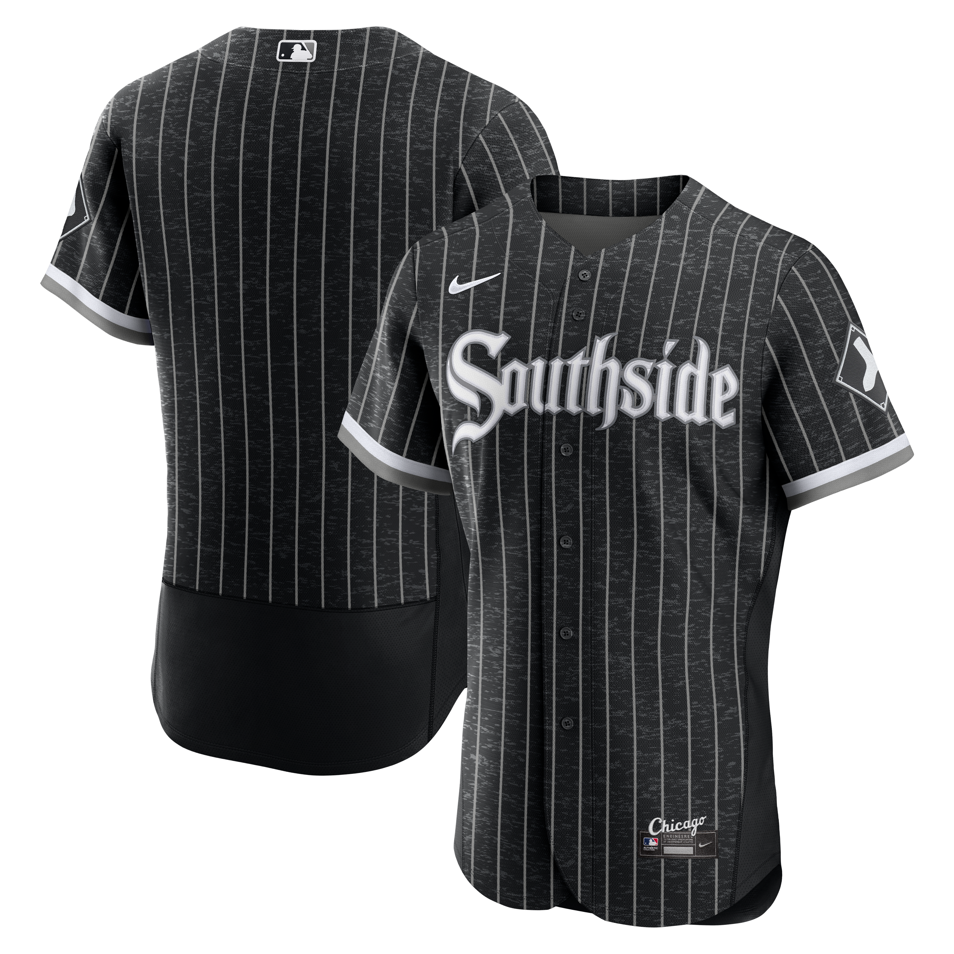 Men's Nike Black Chicago White Sox Alternate Authentic Jersey