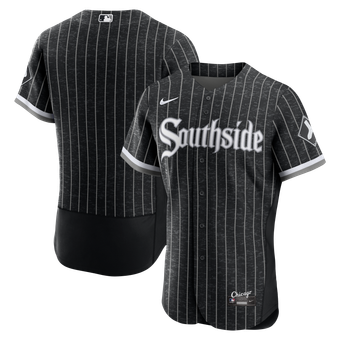 Men's Nike Black Chicago White Sox Alternate Authentic Jersey