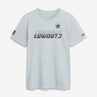 Men's Nike Gray Dallas Cowboys Sideline Dri-FIT T-Shirt