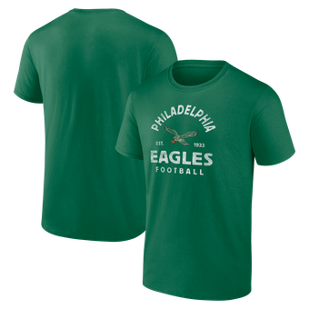 Men's Logo Athletic  Kelly Green Philadelphia Eagles Vintage Arch T-Shirt