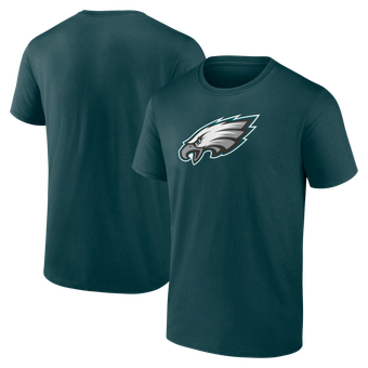 Men's Logo Athletic  Midnight Green Philadelphia Eagles Primary Logo T-Shirt