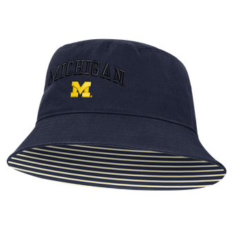 Unisex Jordan Brand Navy Michigan Wolverines Primetime Apex Bucket Hat
