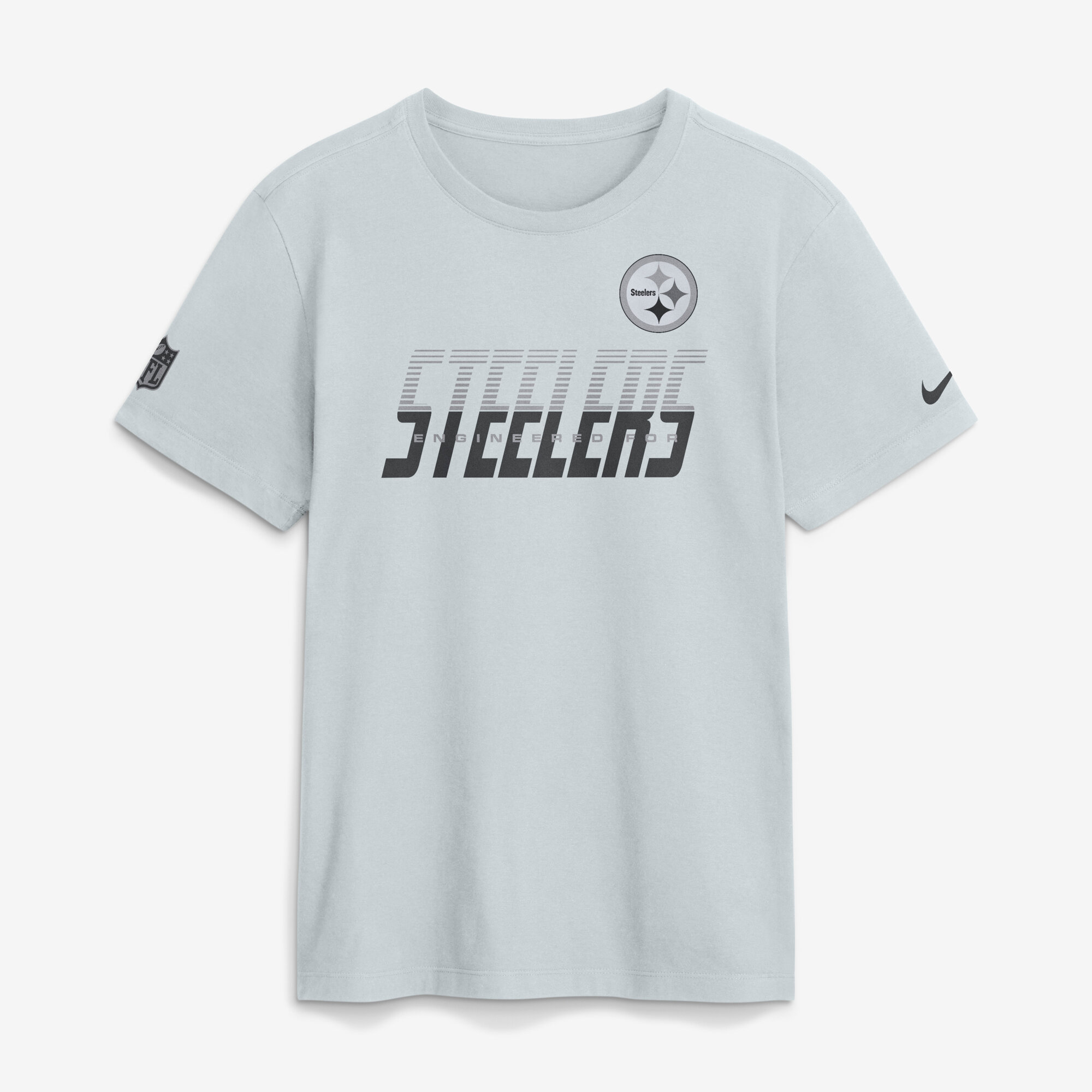 Men's Nike Platinum Pittsburgh Steelers Sideline Dri-FIT T-Shirt