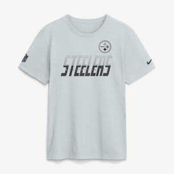 Men's Nike Platinum Pittsburgh Steelers Sideline Dri-FIT T-Shirt