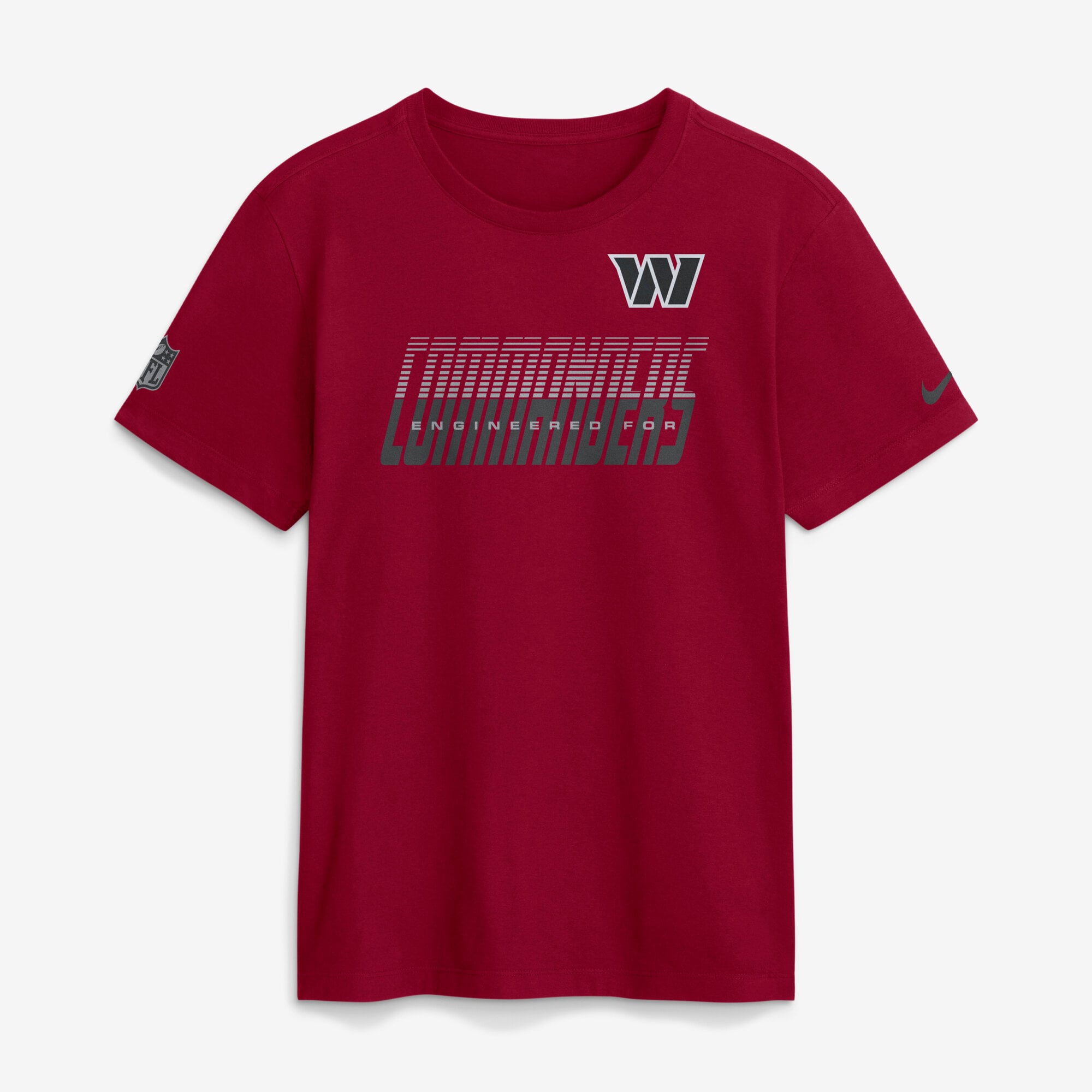 Men's Nike Burgundy Washington Commanders Sideline Dri-FIT T-Shirt