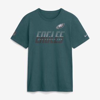 Men's Nike  Midnight Green Philadelphia Eagles Sideline Dri-FIT T-Shirt