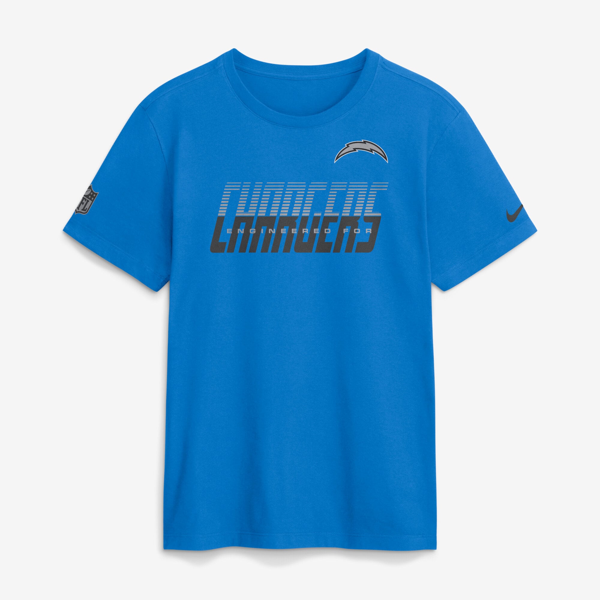 Men's Nike Powder Blue Los Angeles Chargers Sideline Dri-FIT T-Shirt