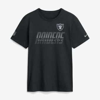 Men's Nike Black Las Vegas Raiders Sideline Dri-FIT T-Shirt