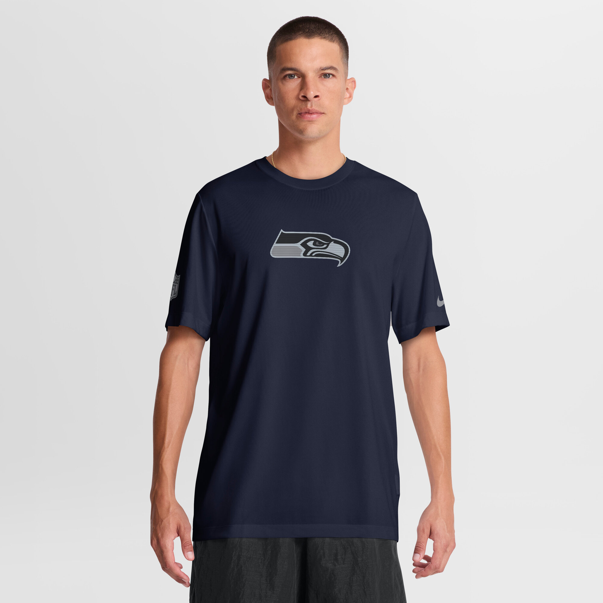 Men’s Nike College Navy Seattle Seahawks Sideline Lead The Charge Legend Dri-FIT T-Shirt Men’s Nike College Navy Seattle Seahawks Sideline Lead The Charge Legend Dri-FIT T-Shirt