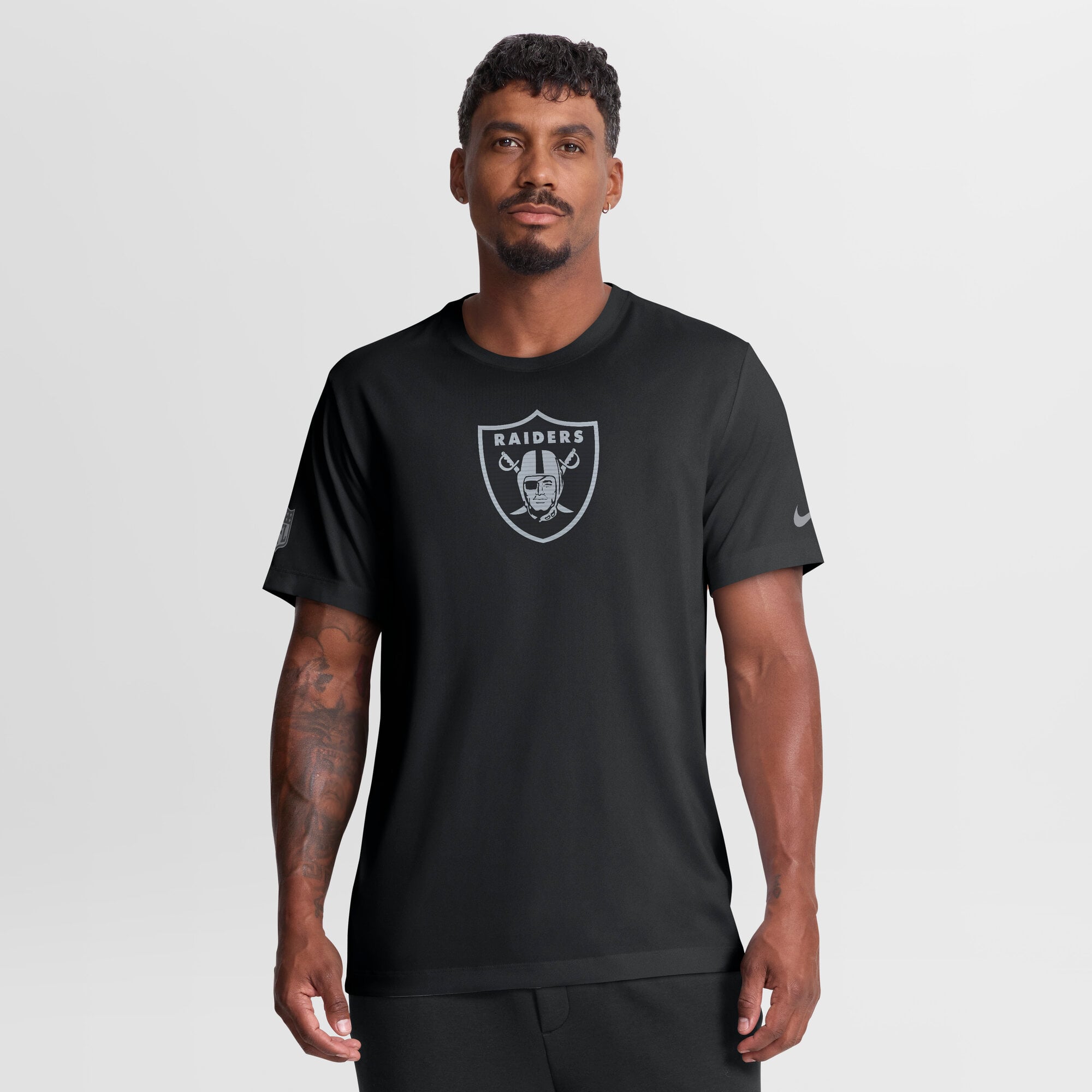 Men’s Nike Black Las Vegas Raiders Sideline Lead The Charge Legend Dri-FIT T-Shirt Men’s Nike Black Las Vegas Raiders Sideline Lead The Charge Legend Dri-FIT T-Shirt