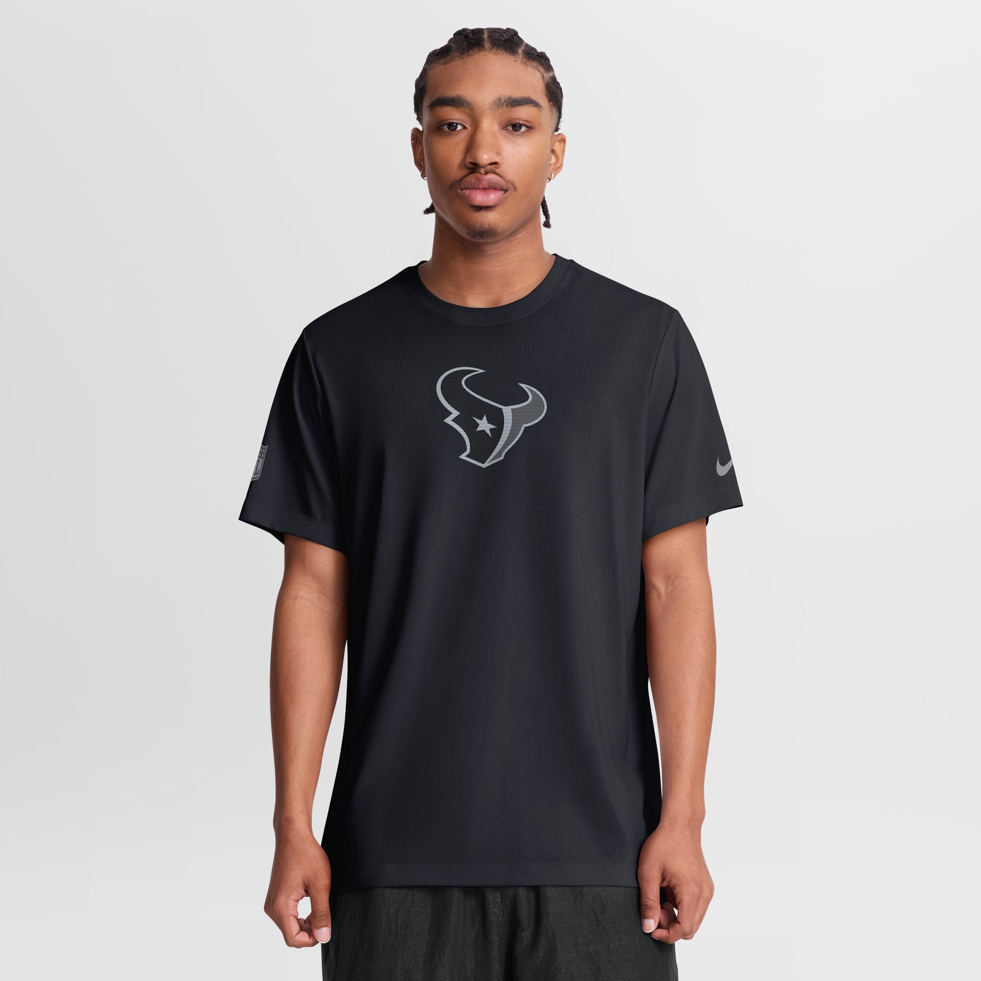 Men’s Nike Navy Houston Texans Sideline Lead The Charge Legend Dri-FIT T-Shirt