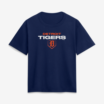Women's Fanatics Athletic Navy Detroit Tigers Legacy T-Shirt